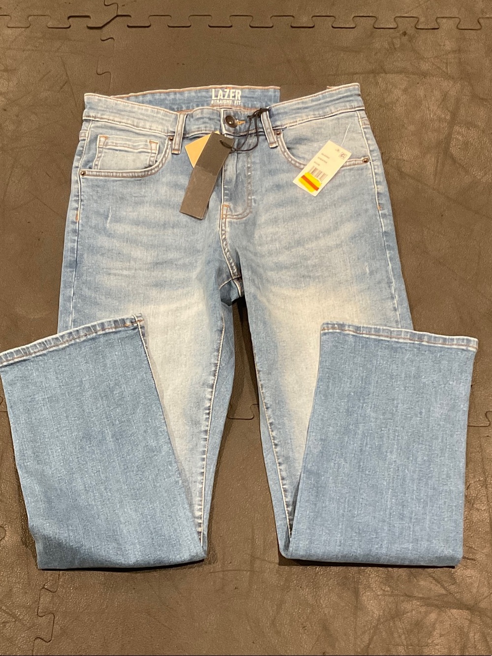 Lazer Straight Fit Men’s Jeans in Light Blue